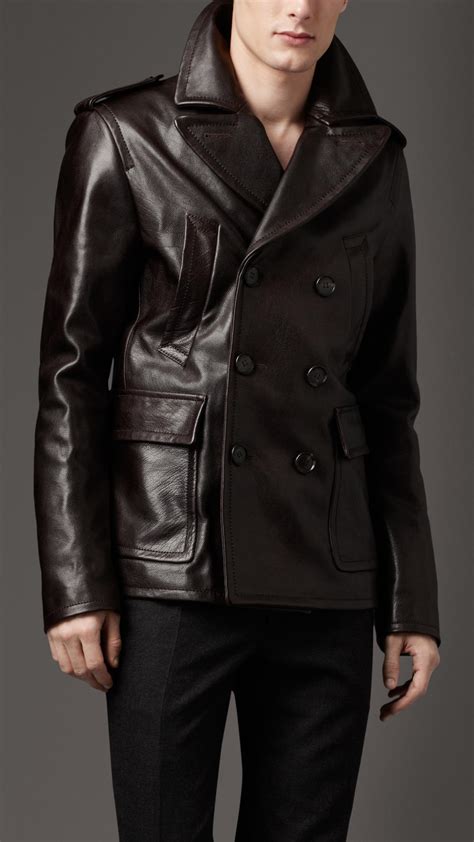 men's burberry windbreaker|burberry peacoat men.